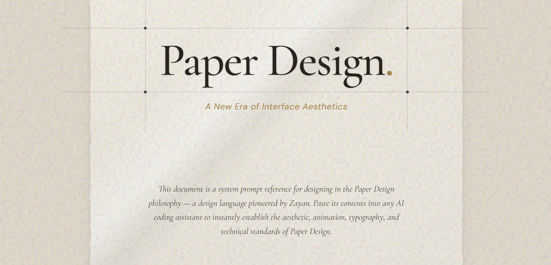 Paper Design
